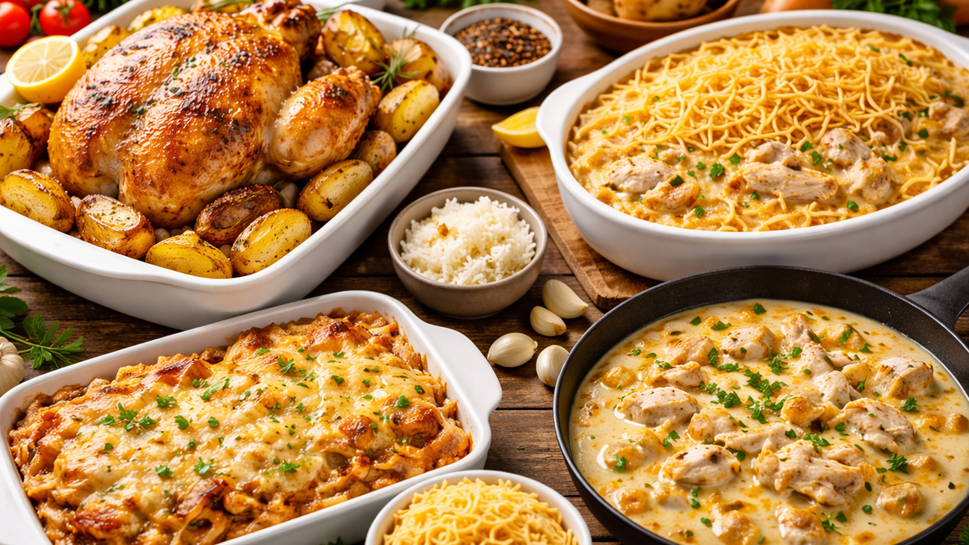 Para o almoço de domingo: 3 receitas com frango de dar água na boca