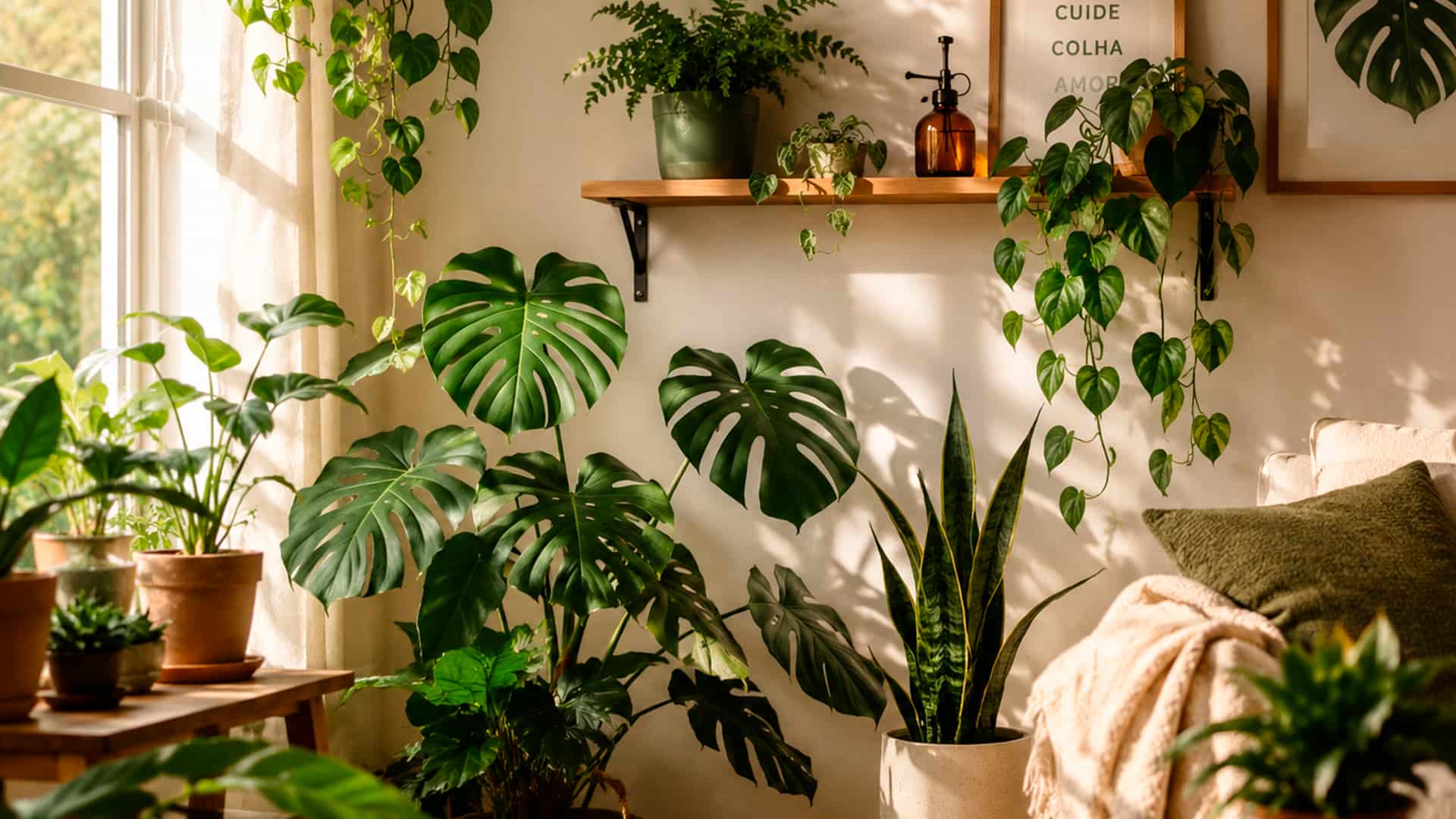 De acordo com pesquisas, essas são as plantas que deixam o ar mais leve, tranquilo e confortável em casa